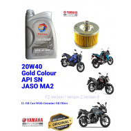 20W40 Gold Engine Oil With FZ Oil Filter