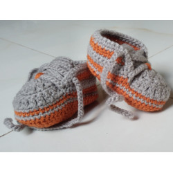 Kids Crochet baby shoes Hand made!