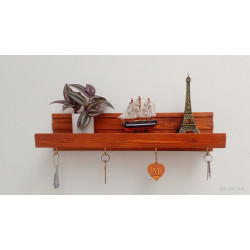 Wall Mounted Holder Wooden Sorter Organizer.