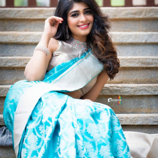 Banarasi Soft Lichi Saree with blouce Banarasi Soft Lichi Saree with blouce