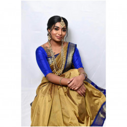 Kanchipuram Silk Saree with blouce