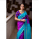 Art Silk Jacquard Saree With Unstitched Blouse Art Silk Jacquard Saree With Unstitched Blouse