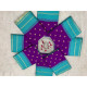 Art Silk Jacquard Saree With Unstitched Blouse Art Silk Jacquard Saree With Unstitched Blouse