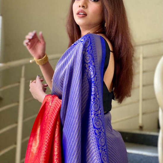 Butter Silk Saree with Blouce Butter Silk Saree with Blouce