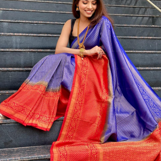 Butter Silk Saree with Blouce Butter Silk Saree with Blouce