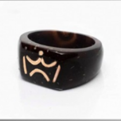 Coconutshell King & Queen Cople Ring