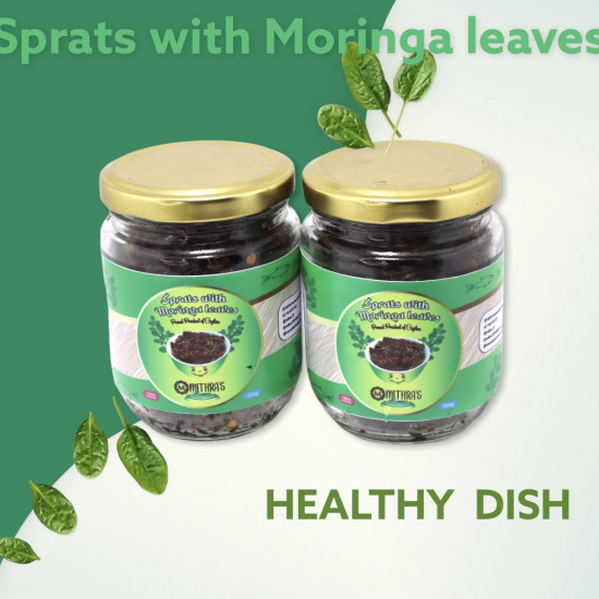 Mithra's Sprats with Moringa Leaves (200g)