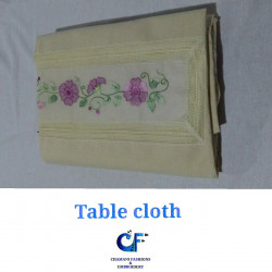 Shadow work table cloth (6 chairs )