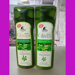 Olives shampoo and conditioner