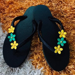 New Tiny Flowers Design  Ladies Slippers