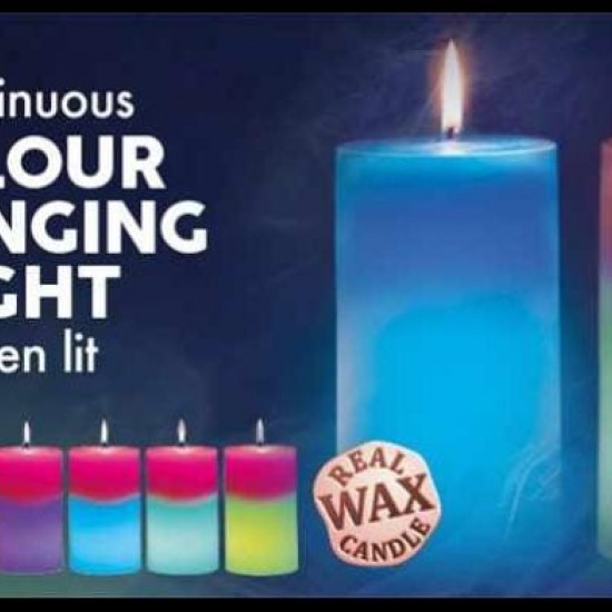 COLOUR CHANGING CANDLES
