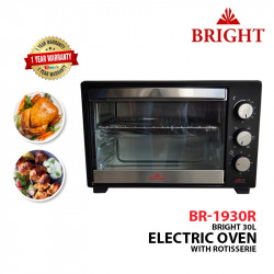 BRIGHT Electric Oven with Rotisserie 30L ( BRIGHT)