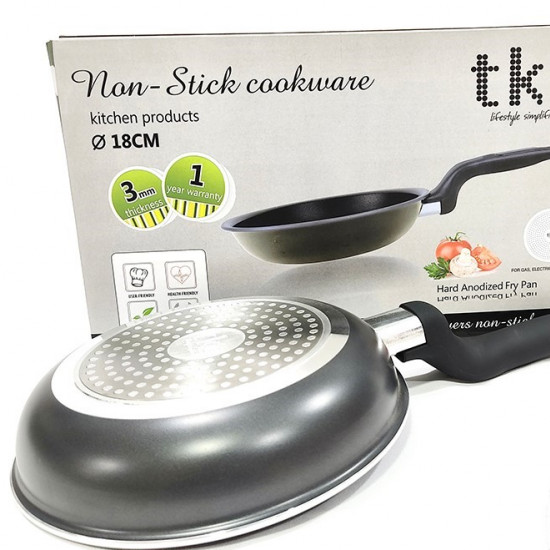 TKS 18cm Non-Stick Frying Pan – Hard Anodized LE