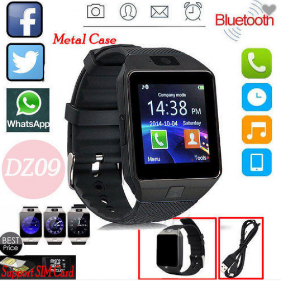 Bluetooth Wrist Smart Watch - DZ09 Bluetooth Wrist Smart Watch - DZ09
