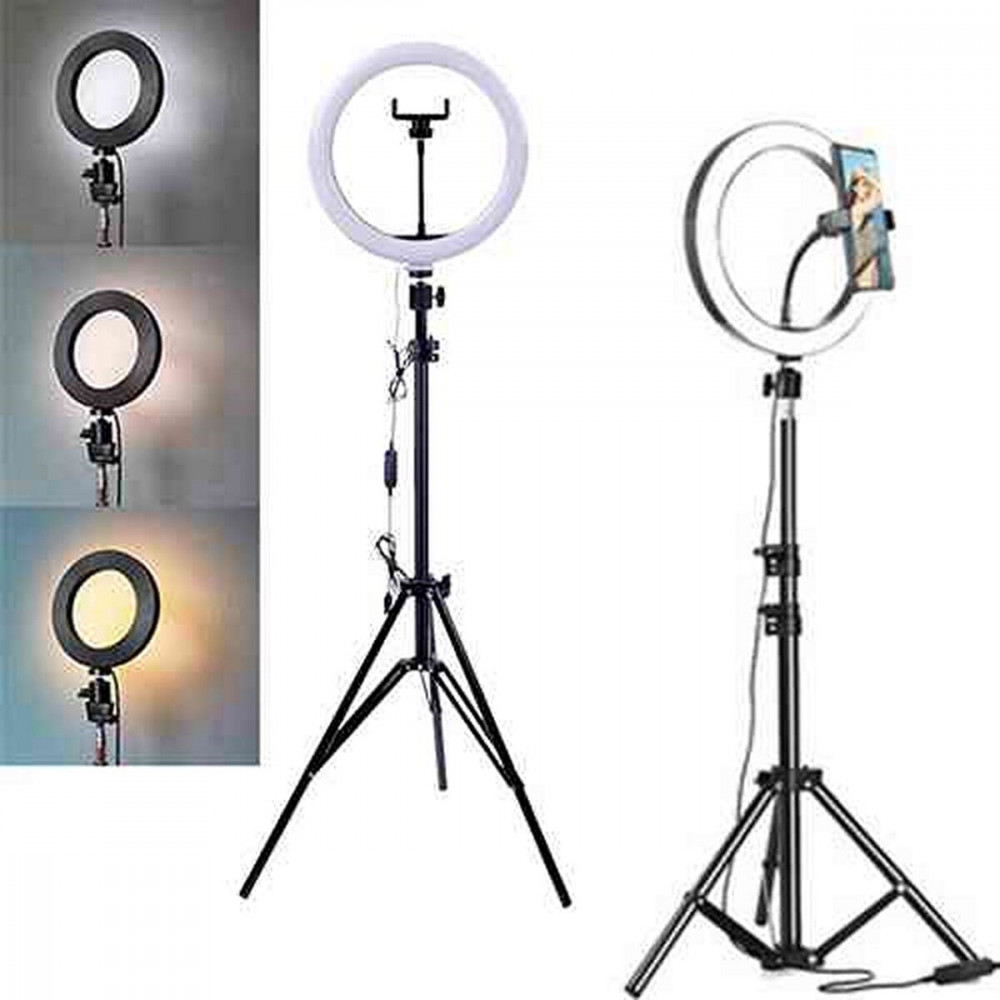 10in LED Photography Selfie Ring Light with Tripod