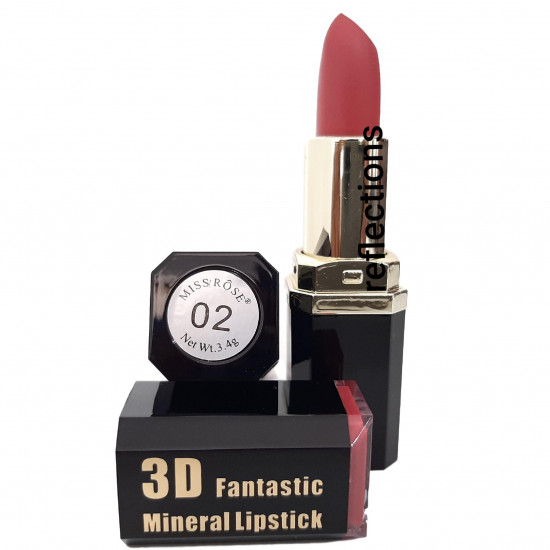 Miss Rose 3d Mineral Lipstick 02