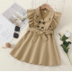 Bowknot Décor Lapel Dress Bowknot Décor Lapel Dress