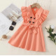 Bowknot Décor Lapel Dress Bowknot Décor Lapel Dress