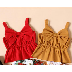 Girl Bowknot design  camisole