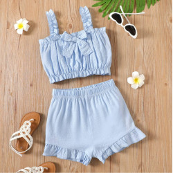 Camisole And Elasticized Shorts Set