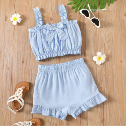 Camisole And Elasticized Shorts Set