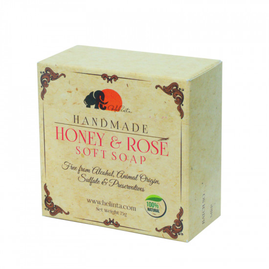 Honey & Rose Soap 75g