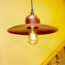 Hat light with hanging holder