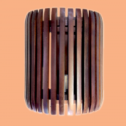 Vertical strip type  wall mounted round cage