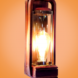Wall Mounted embedded cylindrical lamp