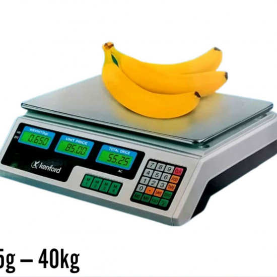 Digital Price Computing Scale 40kg with Light