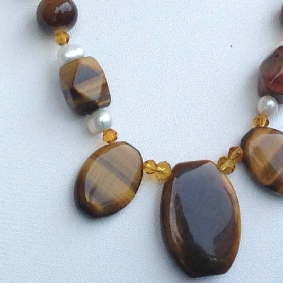 Tiger Eye Jewelry Set