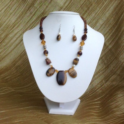 Tiger Eye Jewelry Set