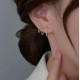 Rhinestone Decor Ear Cuff earring for Woman
