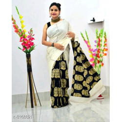 INDIAN KESH COTTON SAREE
