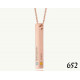 Bar Pendent With Necklace Bar Pendent With Necklace