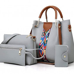 THERESA 4 Pack Women Handbag Set