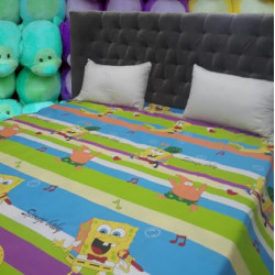 Printed Bedsheet Set (72' x 90')